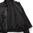 A-2 ジップアップ カーフレザー ジャケット BLACK LABEL FW26 ブラック | NEW ERA ニューエラ公式オンラインストア