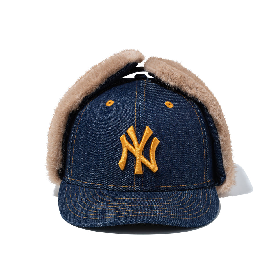 PC 59FIFTY Fur Dog Ear ドッグイヤー ニューヨーク・ヤンキース デニム ネイビー | NEW ERA ニューエラ公式オンラインストア