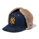 PC 59FIFTY Fur Dog Ear ドッグイヤー ニューヨーク・ヤンキース デニム ネイビー | NEW ERA ニューエラ公式オンラインストア