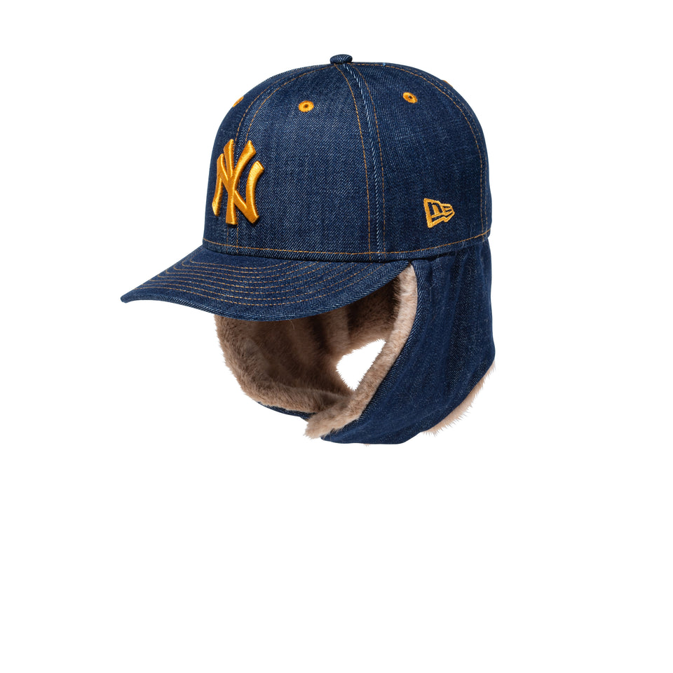 PC 59FIFTY Fur Dog Ear ドッグイヤー ニューヨーク・ヤンキース デニム ネイビー | NEW ERA ニューエラ公式オンラインストア