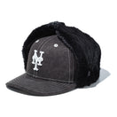 PC 59FIFTY Fur Dog Ear ドッグイヤー ニューヨーク・メッツ ピグメントダイ ツイル ブラック | NEW ERA ニューエラ公式オンラインストア