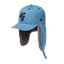 PC 59FIFTY Fur Dog Ear ドッグイヤー ウォッシュドデニム ネイビー | NEW ERA ニューエラ公式オンラインストア