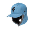 PC 59FIFTY Fur Dog Ear ドッグイヤー ウォッシュドデニム ネイビー | NEW ERA ニューエラ公式オンラインストア