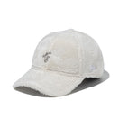 9FORTY Micro Fur Mini Metal Logo クラシックロゴ シルバー アイボリー | NEW ERA ニューエラ公式オンラインストア