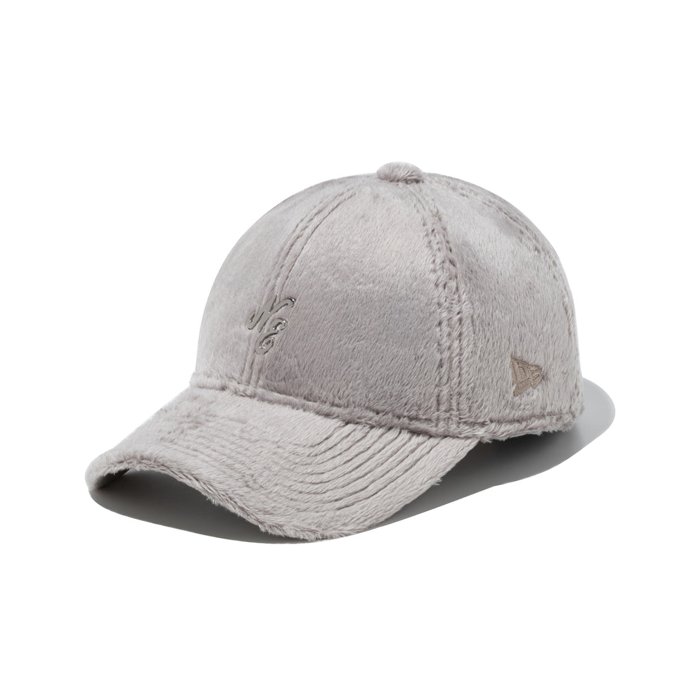 9FORTY Micro Fur Mini Metal Logo クラシックロゴ シルバー グレー | NEW ERA ニューエラ公式オンラインストア