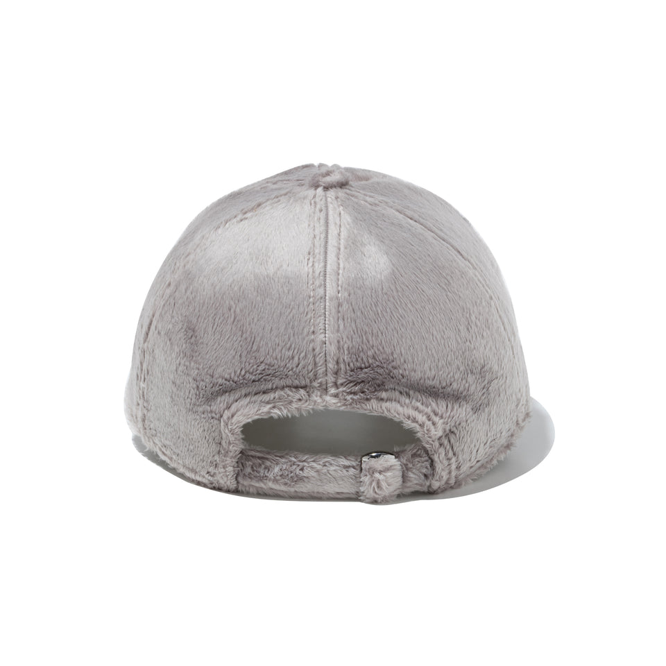 9FORTY Micro Fur Mini Metal Logo クラシックロゴ シルバー グレー | NEW ERA ニューエラ公式オンラインストア