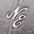 9FORTY Micro Fur Mini Metal Logo クラシックロゴ シルバー グレー | NEW ERA ニューエラ公式オンラインストア