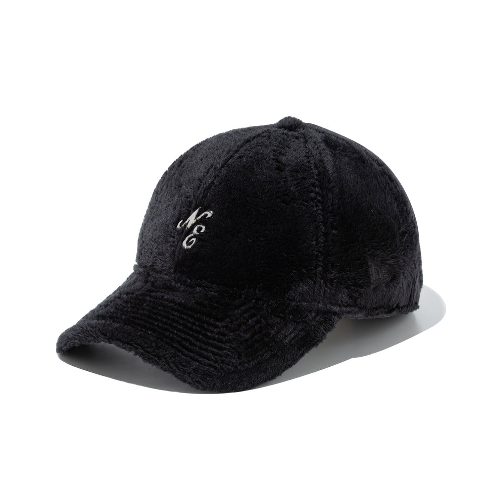 9FORTY Micro Fur Mini Metal Logo クラシックロゴ シルバー ブラック | NEW ERA ニューエラ公式オンラインストア
