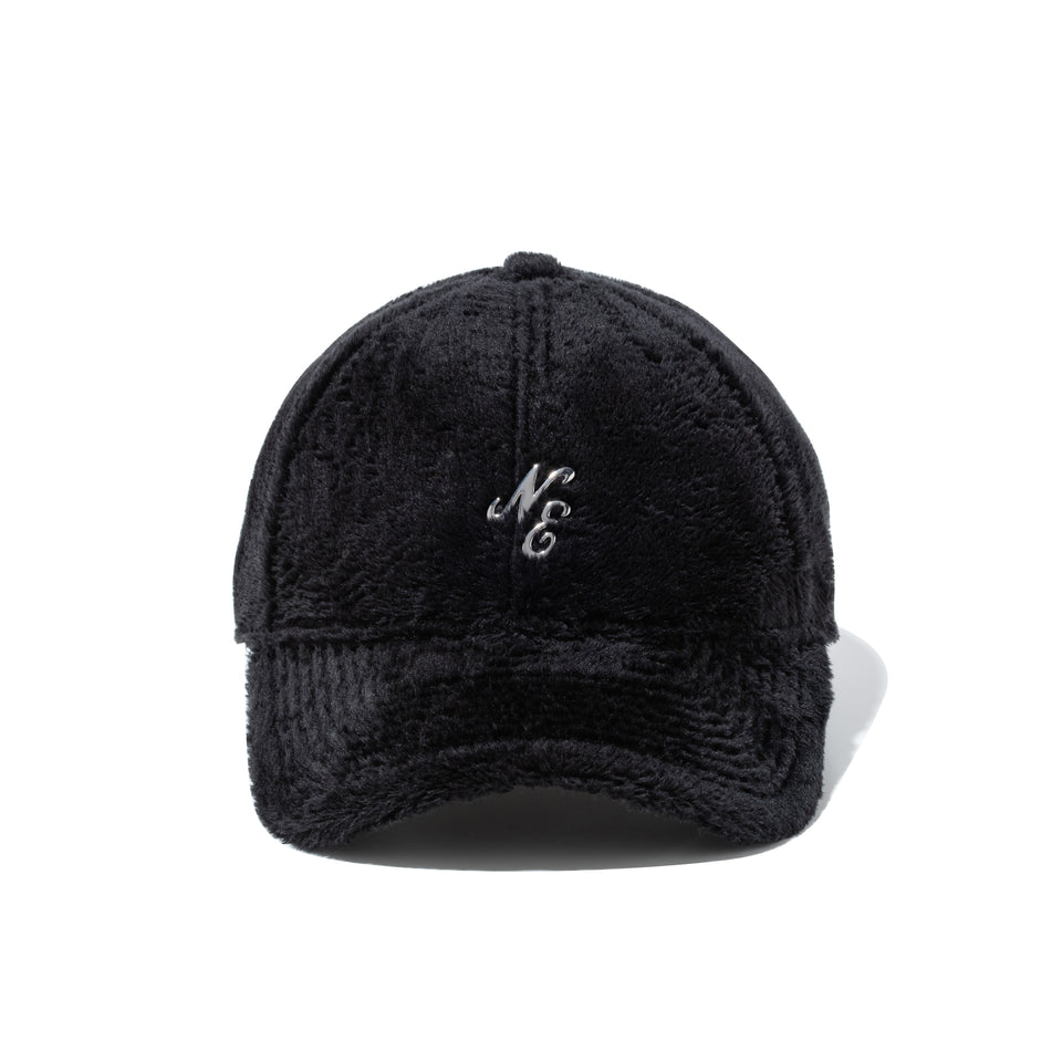 9FORTY Micro Fur Mini Metal Logo クラシックロゴ シルバー ブラック | NEW ERA ニューエラ公式オンラインストア