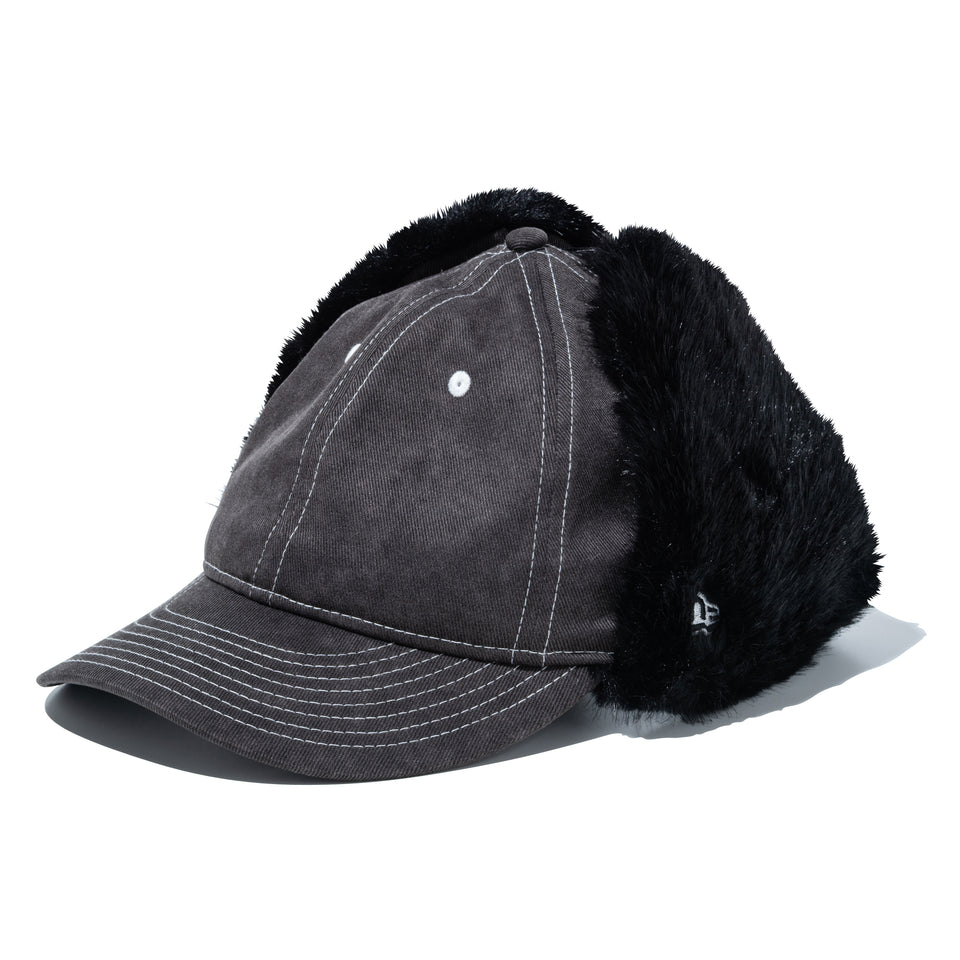 9THIRTY Fur Dog Ear ドッグイヤー ピグメントダイ ツイル ブラック | NEW ERA ニューエラ公式オンラインストア