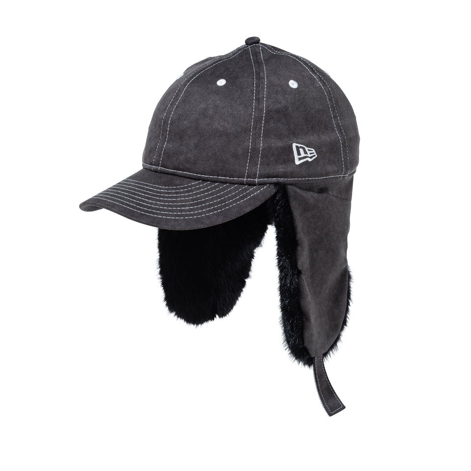 9THIRTY Fur Dog Ear ドッグイヤー ピグメントダイ ツイル ブラック | NEW ERA ニューエラ公式オンラインストア
