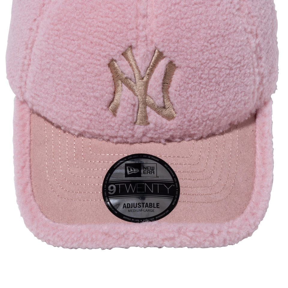 9TWENTY Boa Series バイザースウェード ニューヨーク・ヤンキース ピンク | NEW ERA ニューエラ公式オンラインストア