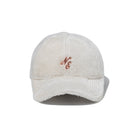 9TWENTY Micro Fur Mini Metal Logo クラシックロゴ ピンクゴールド アイボリー | NEW ERA ニューエラ公式オンラインストア