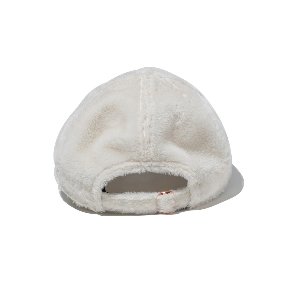 9TWENTY Micro Fur Mini Metal Logo クラシックロゴ ピンクゴールド アイボリー | NEW ERA ニューエラ公式オンラインストア