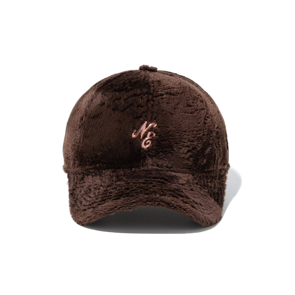 9TWENTY Micro Fur Mini Metal Logo クラシックロゴ ピンクゴールド ブラウン | NEW ERA ニューエラ公式オンラインストア