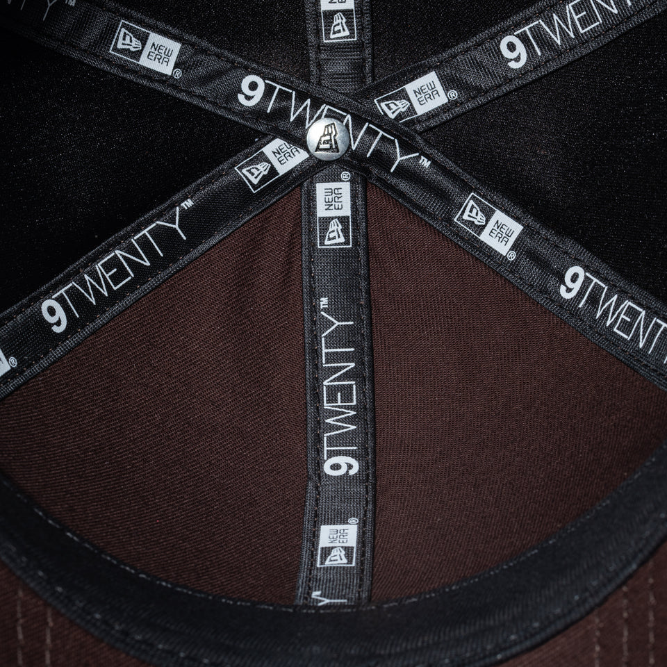 9TWENTY Micro Fur Mini Metal Logo クラシックロゴ ピンクゴールド ブラウン | NEW ERA ニューエラ公式オンラインストア