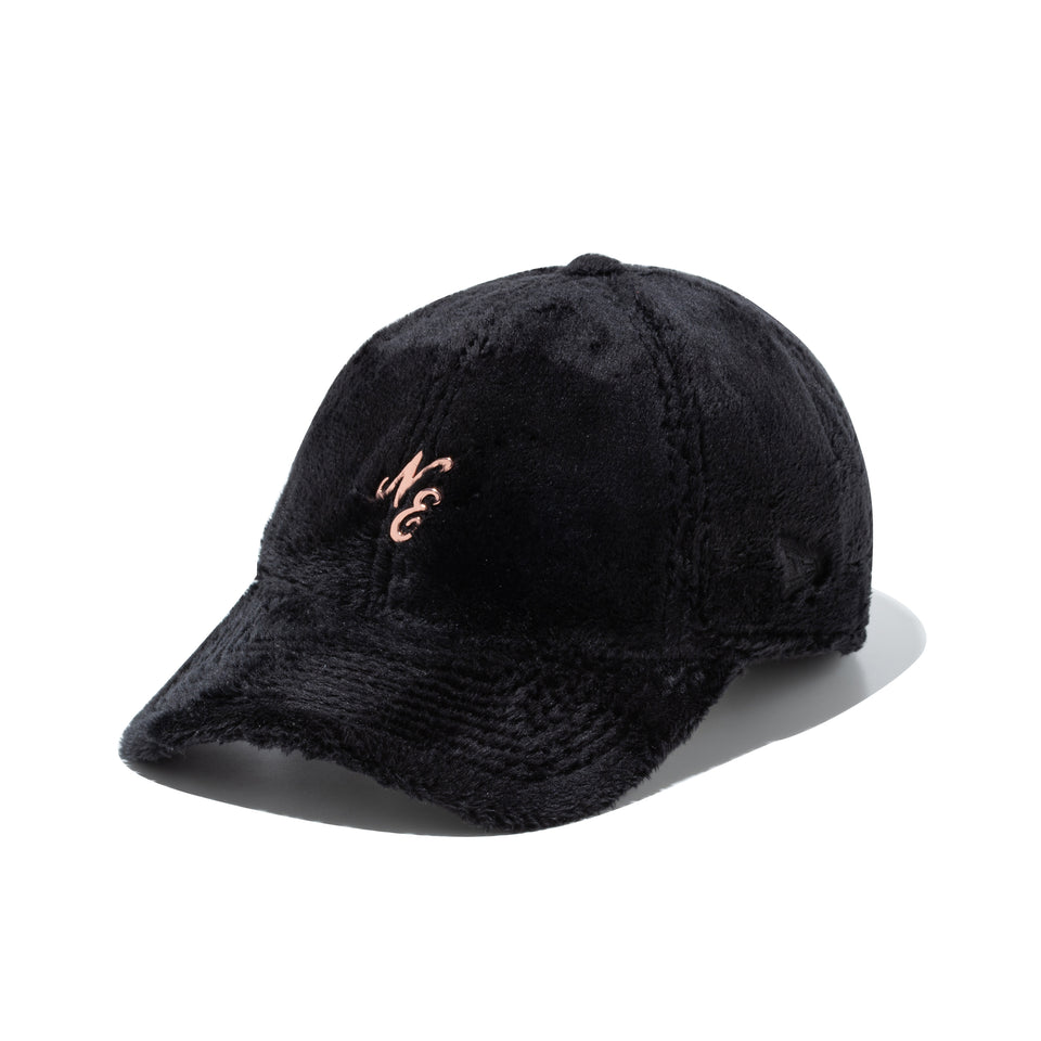 9TWENTY Micro Fur Mini Metal Logo クラシックロゴ ピンクゴールド ブラック  | NEW ERA ニューエラ公式オンラインストア