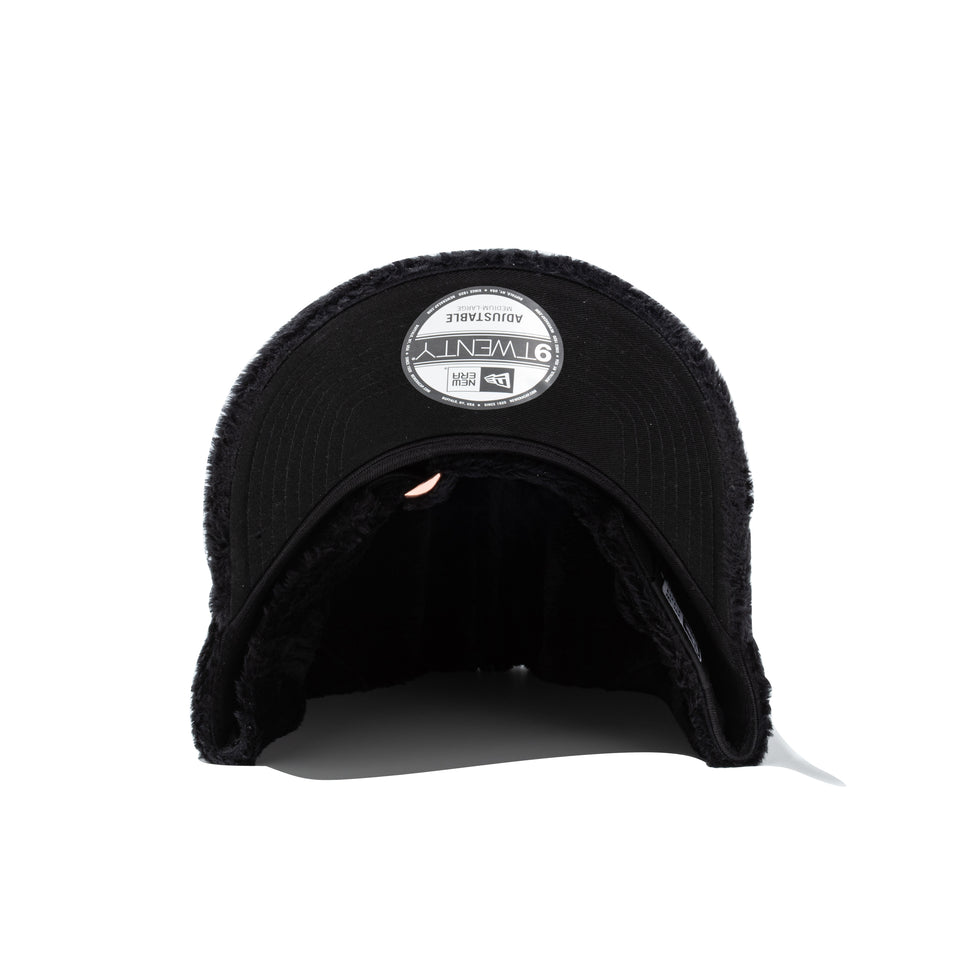 9TWENTY Micro Fur Mini Metal Logo クラシックロゴ ピンクゴールド ブラック  | NEW ERA ニューエラ公式オンラインストア