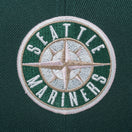 59FIFTY Seattle Mariners Logo シアトル・マリナーズ ダークグリーン/ネイビー | NEW ERA ニューエラ公式オンラインストア