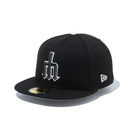 59FIFTY Seattle Mariners Logo シアトル・マリナーズ ブラック/クロームホワイト | NEW ERA ニューエラ公式オンラインストア