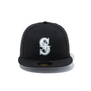 59FIFTY Seattle Mariners Logo シアトル・マリナーズ ブラック | NEW ERA ニューエラ公式オンラインストア