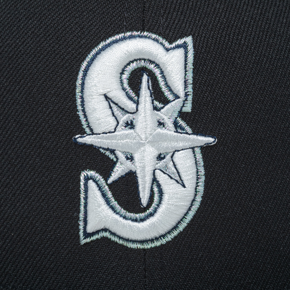 59FIFTY Seattle Mariners Logo シアトル・マリナーズ ブラック | NEW ERA ニューエラ公式オンラインストア