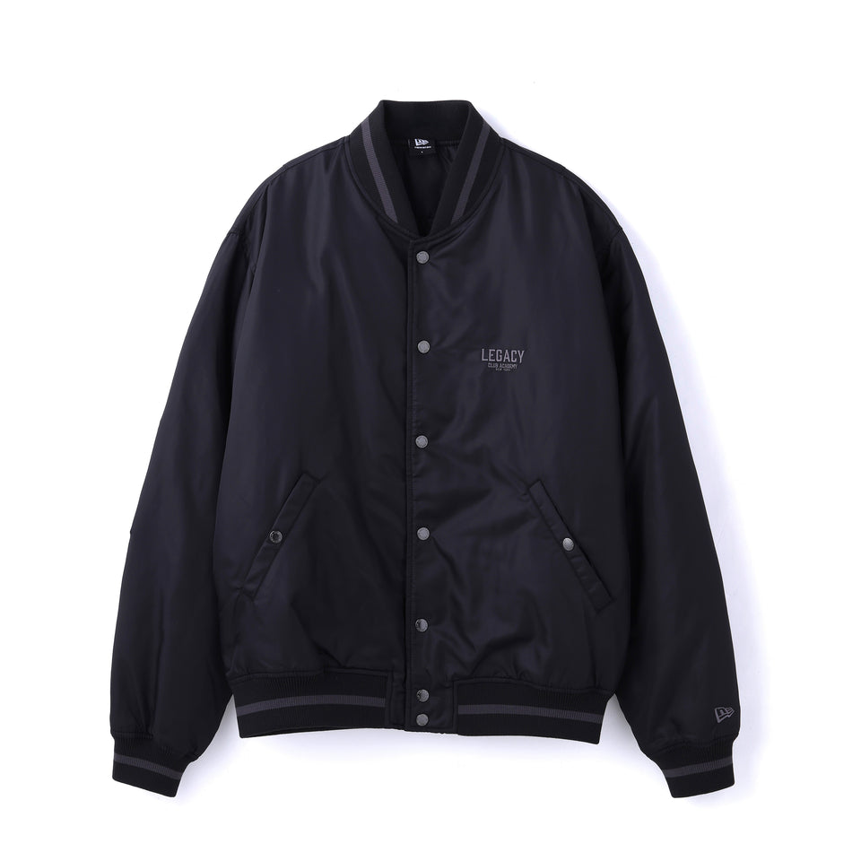 バーシティ ジャケット LEGACY CLUB ACADEMY ブラック | パフォーマンスアパレル | NEW ERA ニューエラ公式オンラインストア