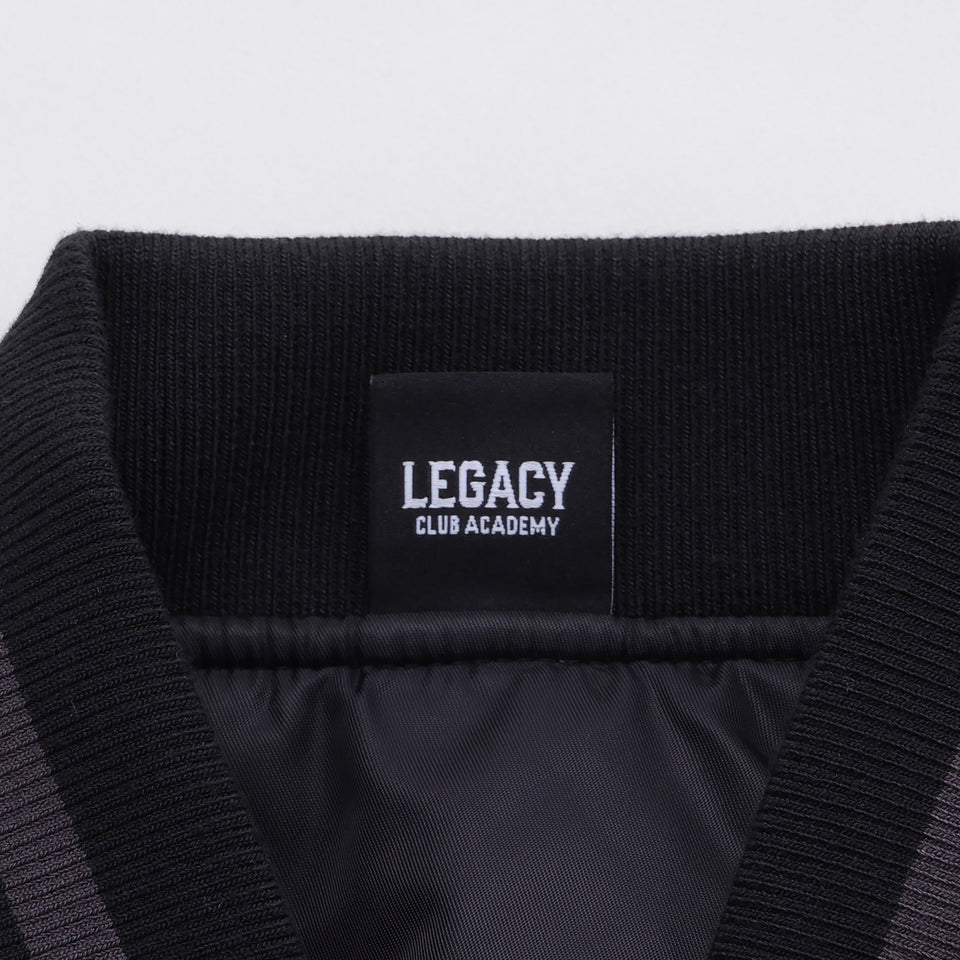 バーシティ ジャケット LEGACY CLUB ACADEMY ブラック | パフォーマンスアパレル | NEW ERA ニューエラ公式オンラインストア