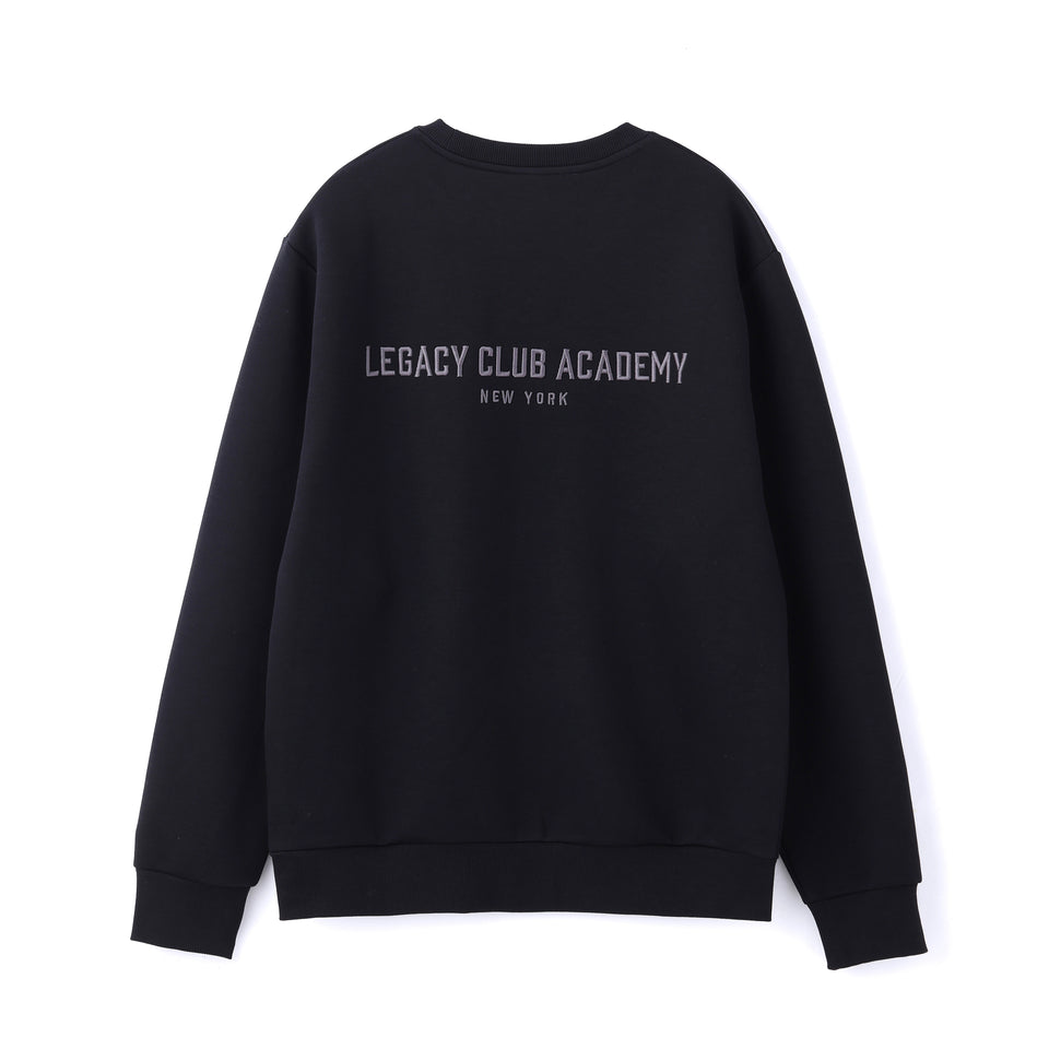 テック スウェット クルーネック LEGACY CLUB ACADEMY ブラック | パフォーマンスアパレル | NEW ERA ニューエラ公式オンラインストア