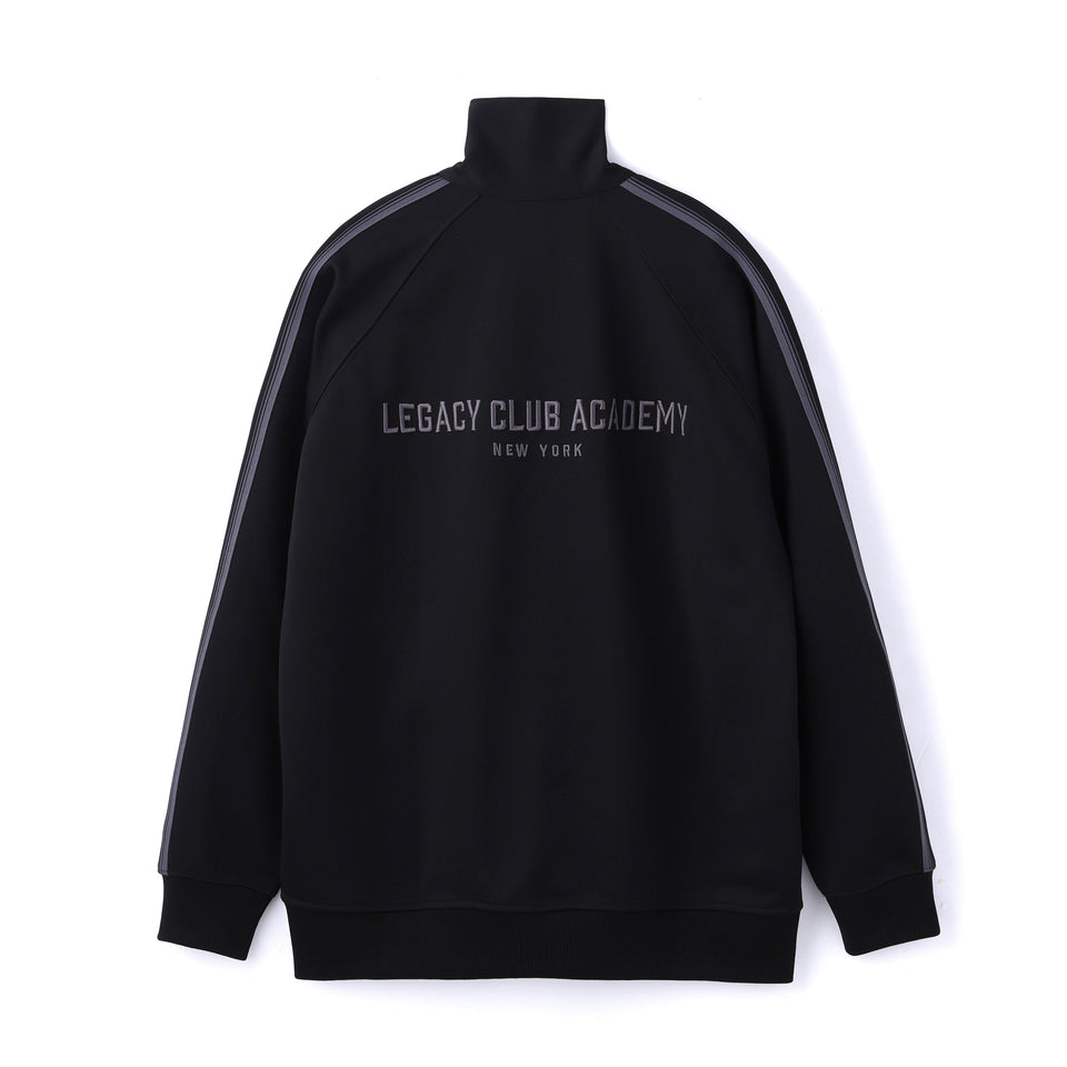 スムース ジャージー トラックジャケット LEGACY CLUB ACADEMY ブラック | パフォーマンスアパレル | NEW ERA ニューエラ公式オンラインストア