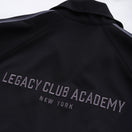 スムース ジャージー トラックジャケット LEGACY CLUB ACADEMY ブラック | パフォーマンスアパレル | NEW ERA ニューエラ公式オンラインストア