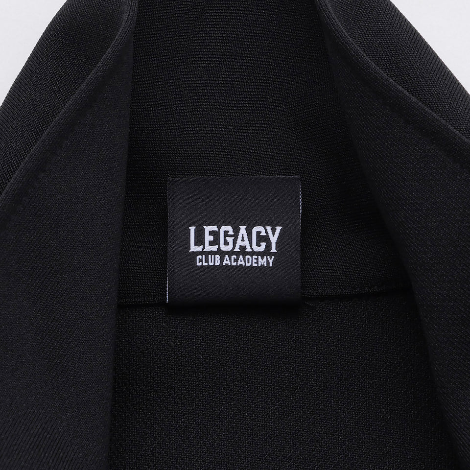 スムース ジャージー トラックジャケット LEGACY CLUB ACADEMY ブラック | パフォーマンスアパレル | NEW ERA ニューエラ公式オンラインストア