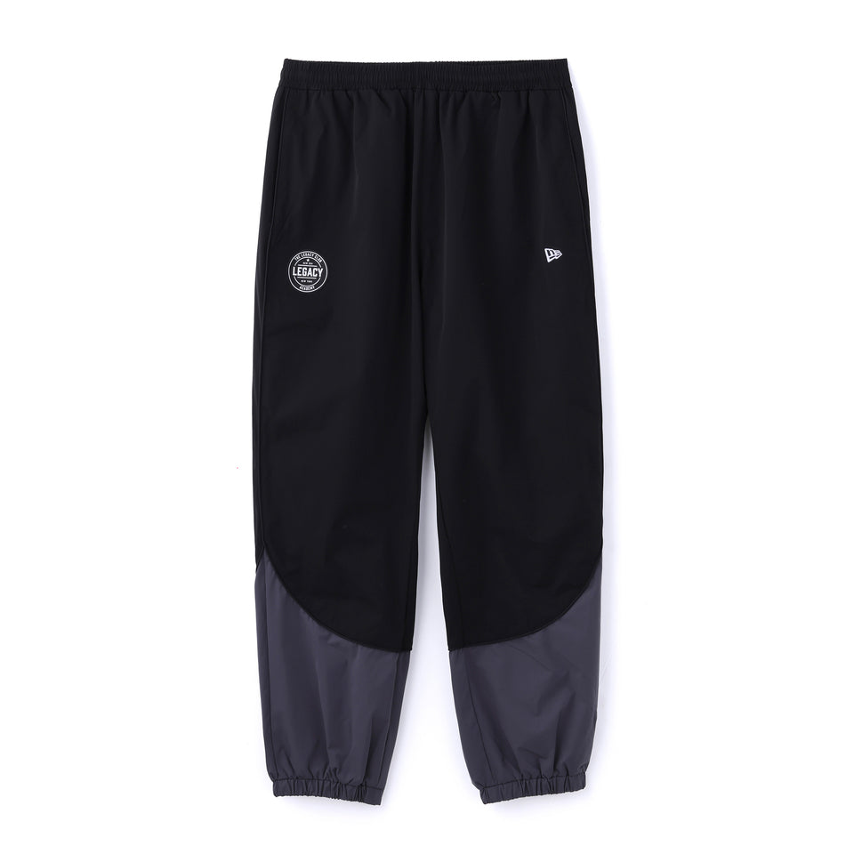 オーバーサイズド パイピング トラックパンツ LEGACY CLUB ACADEMY ブラック/グレー | パフォーマンスアパレル | NEW ERA ニューエラ公式オンラインストア