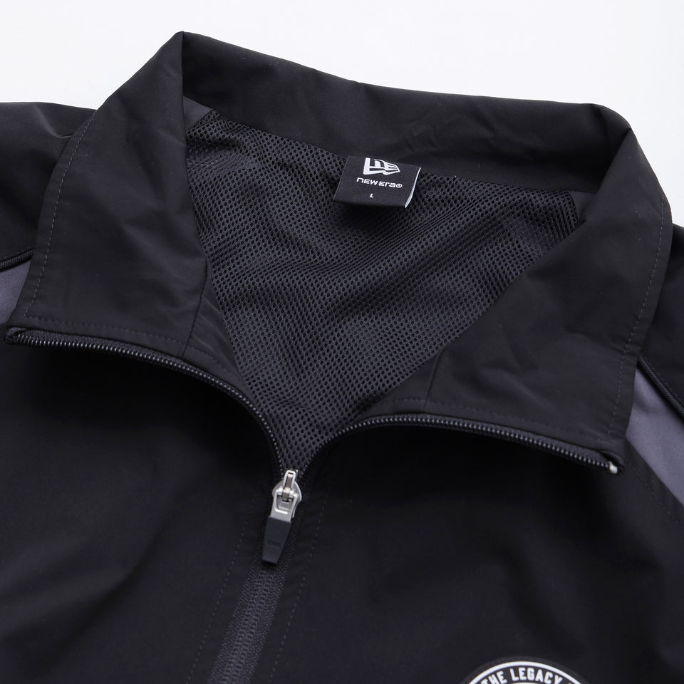 オーバーサイズド パイピング トラックジャケット LEGACY CLUB ACADEMY ブラック/グレー | パフォーマンスアパレル | NEW ERA ニューエラ公式オンラインストア