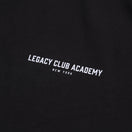 長袖 テックTシャツ LEGACY CLUB ACADEMY ブラック | パフォーマンスアパレル | NEW ERA ニューエラ公式オンラインストア