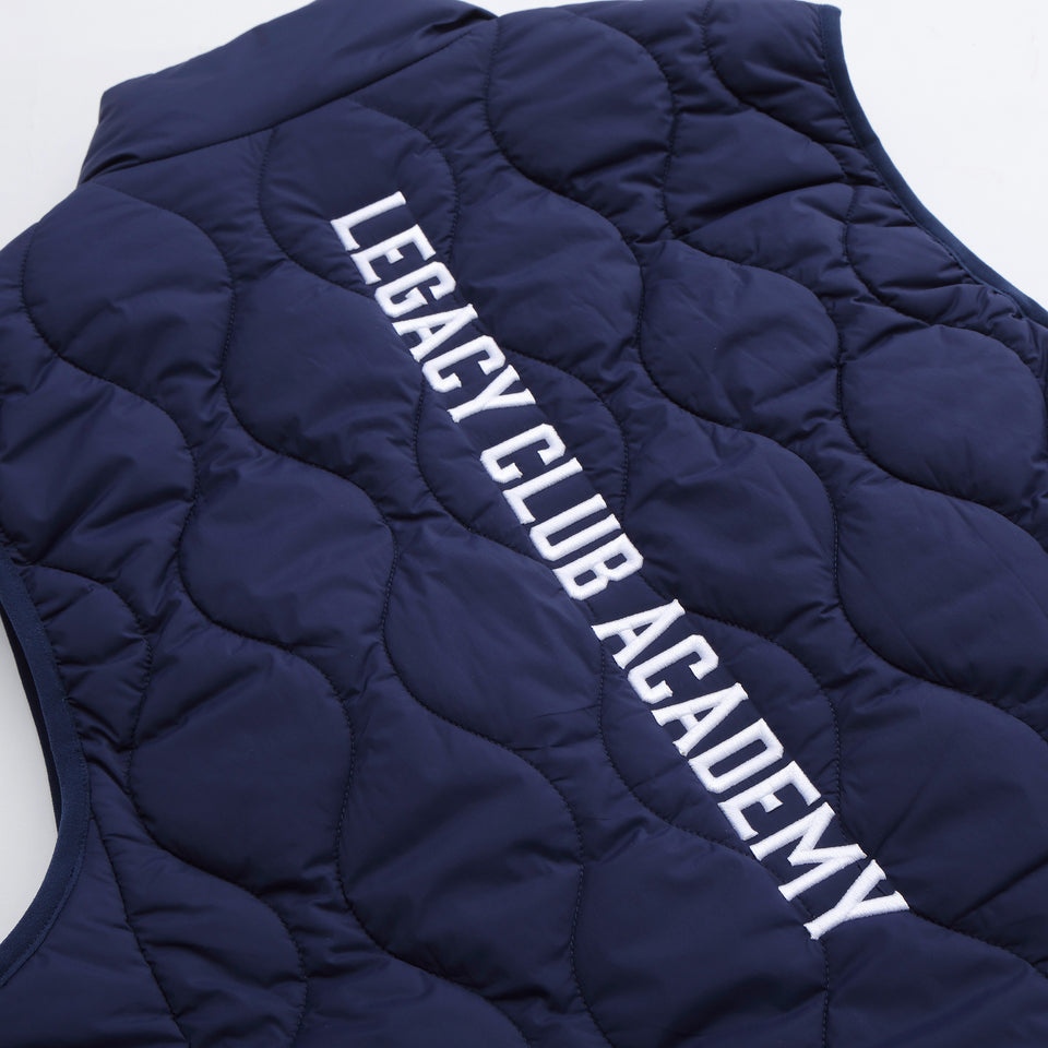 ライト インサレーテッド ベスト LEGACY CLUB ACADEMY ネイビー | パフォーマンスアパレル | NEW ERA ニューエラ公式オンラインストア