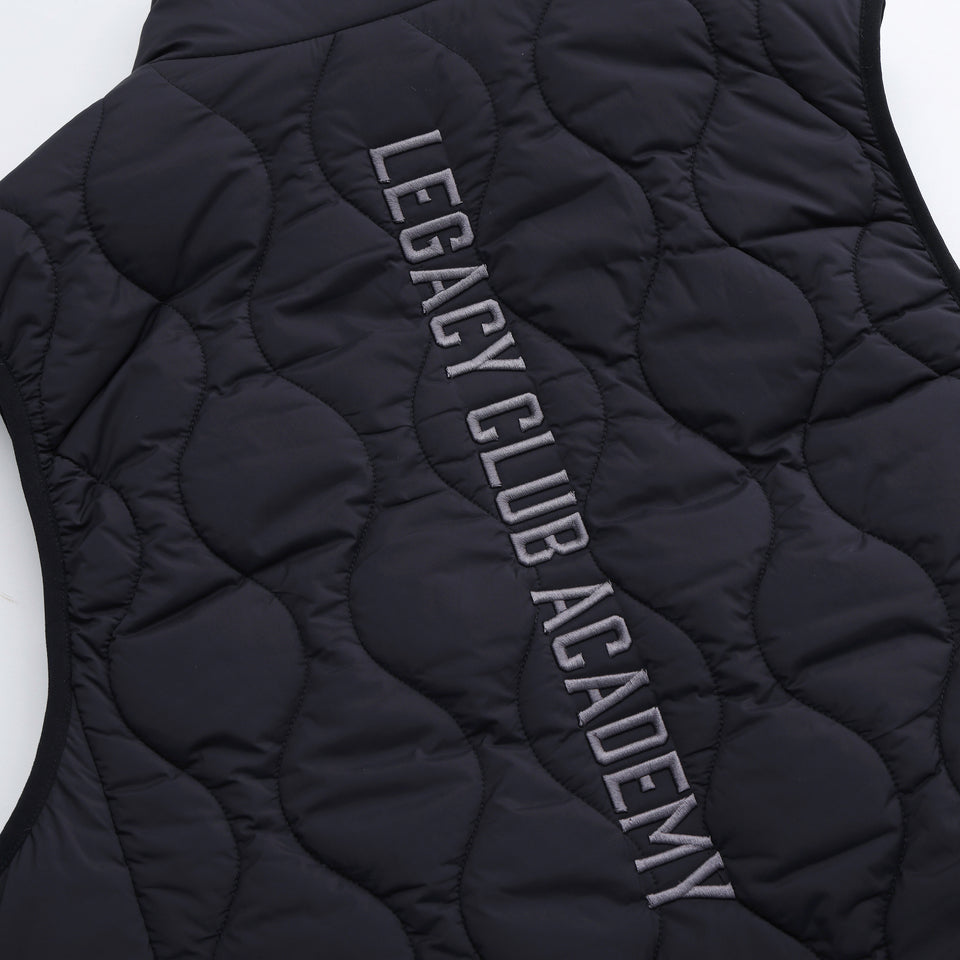 ライト インサレーテッド ベスト LEGACY CLUB ACADEMY ブラック | パフォーマンスアパレル | NEW ERA ニューエラ公式オンラインストア