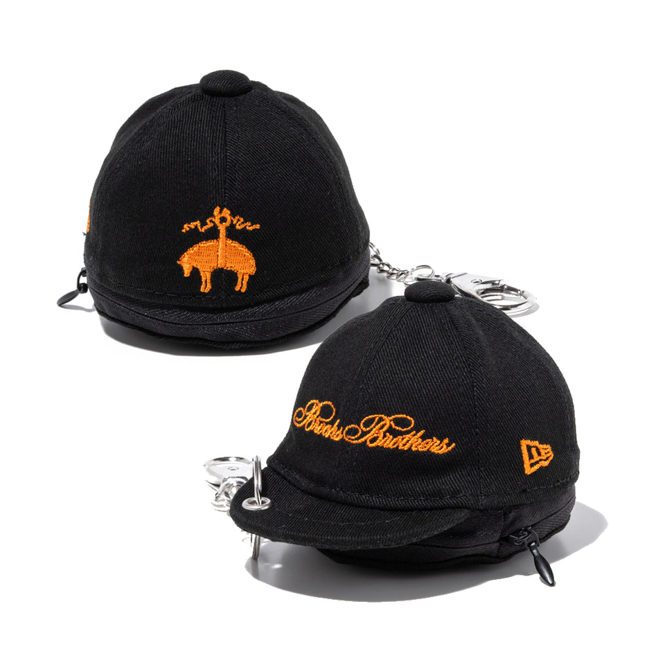 ミニキャップ イヤホンケース Brooks Brothers ブルックス ブラザーズ ブラック