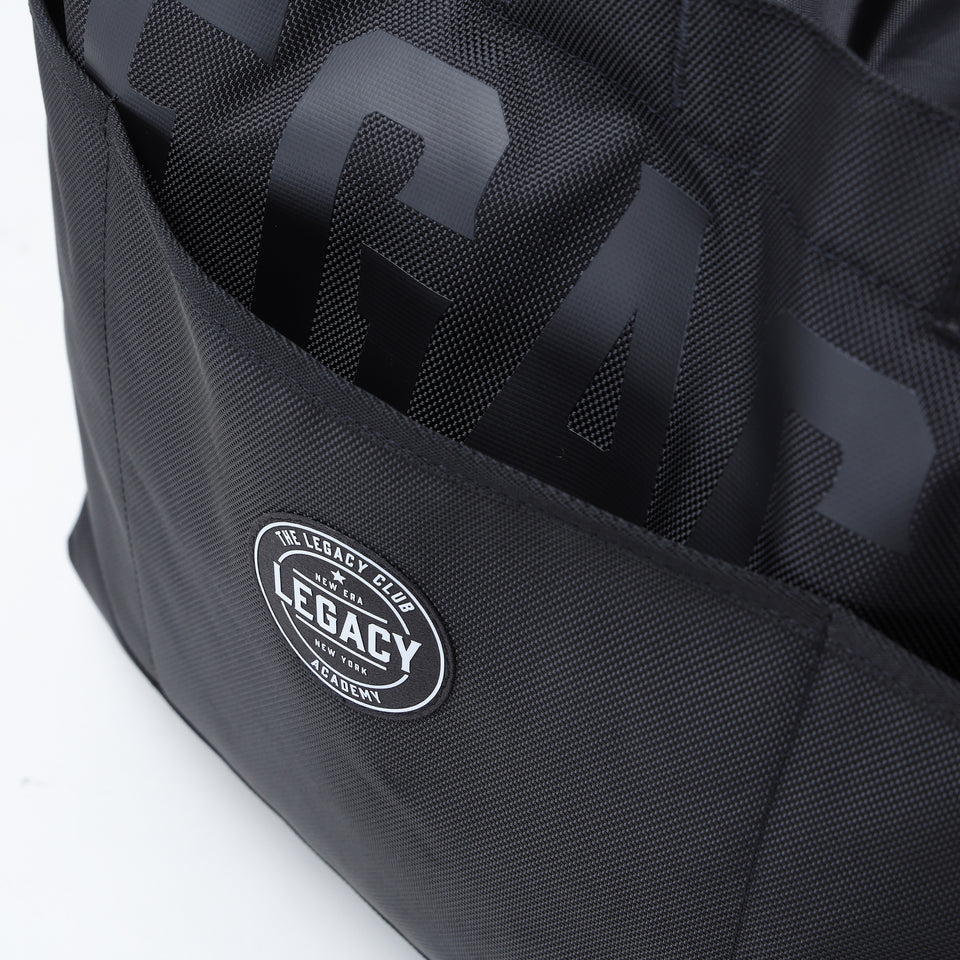 ジムトートバッグ 37L LEGACY CLUB ACADEMY ブラック | パフォーマンスアパレル | NEW ERA ニューエラ公式オンラインストア