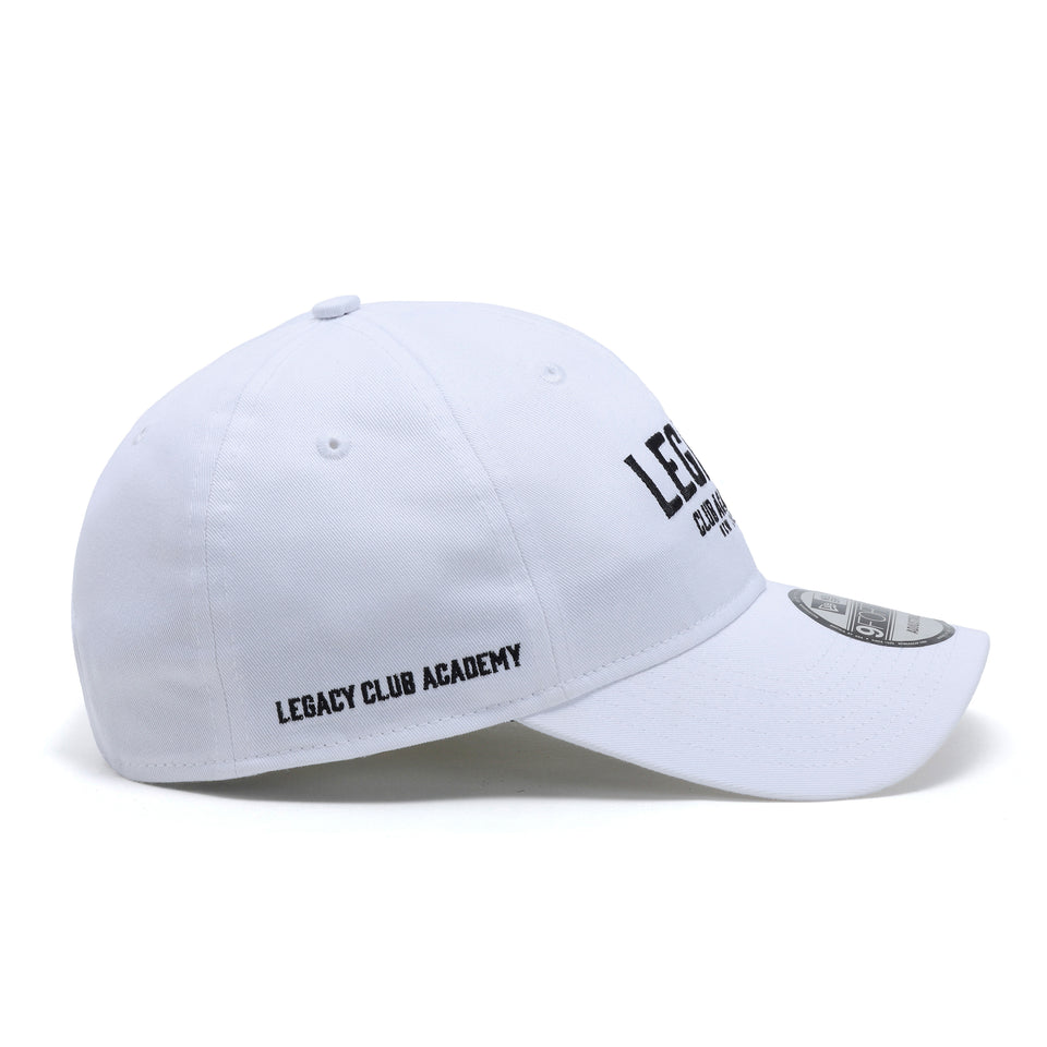 9FORTY アンストラクチャード LEGACY CLUB ACADEMY ホワイト | パフォーマンスアパレル | NEW ERA ニューエラ公式オンラインストア