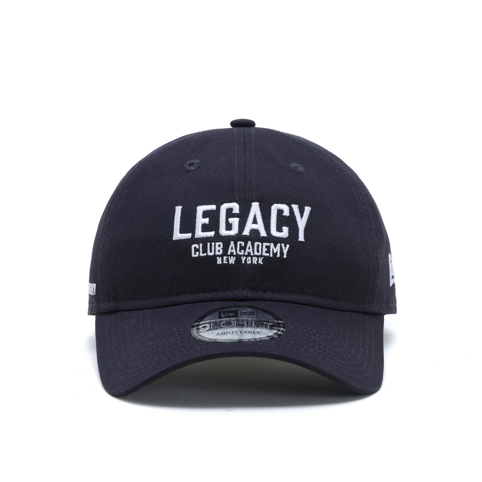 9FORTY アンストラクチャード LEGACY CLUB ACADEMY ネイビー | パフォーマンスアパレル | NEW ERA ニューエラ公式オンラインストア
