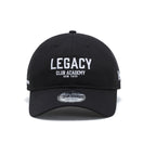 9FORTY アンストラクチャード LEGACY CLUB ACADEMY ブラック | パフォーマンスアパレル | NEW ERA ニューエラ公式オンラインストア
