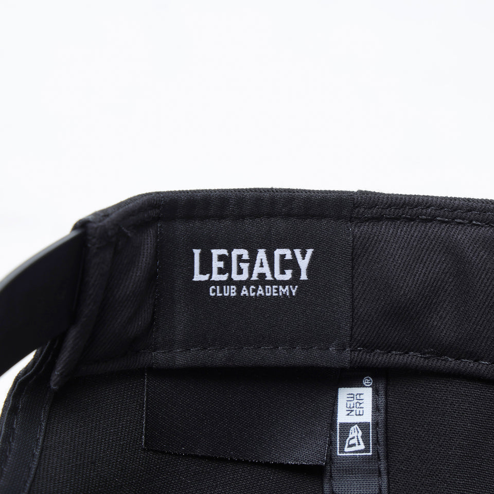 9FORTY アンストラクチャード LEGACY CLUB ACADEMY ブラック | パフォーマンスアパレル | NEW ERA ニューエラ公式オンラインストア