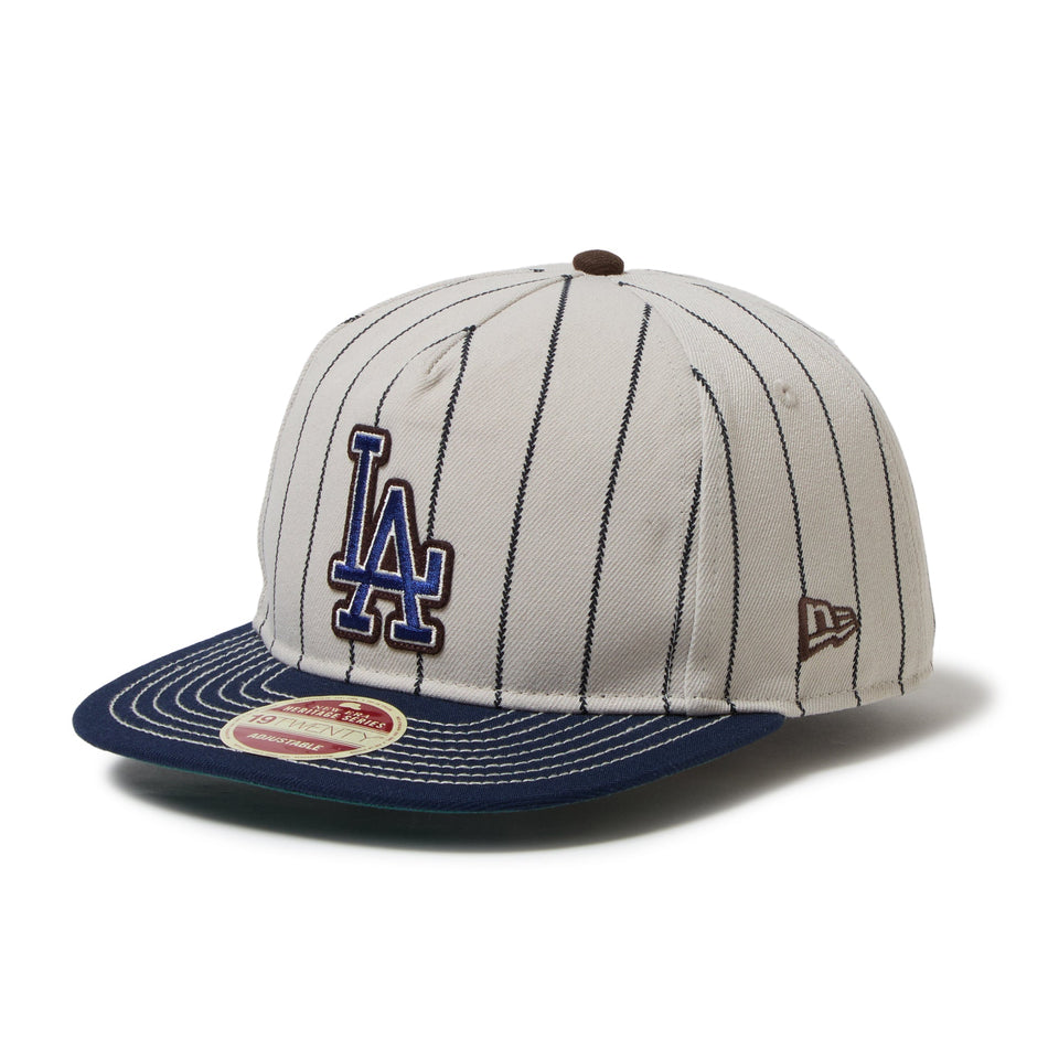 19TWENTY Heritage Stripe ロサンゼルス・ドジャース クーパーズタウン オーシャンサイドブルー - 14693485 - OSFM | NEW ERA ニューエラ公式オンラインストア