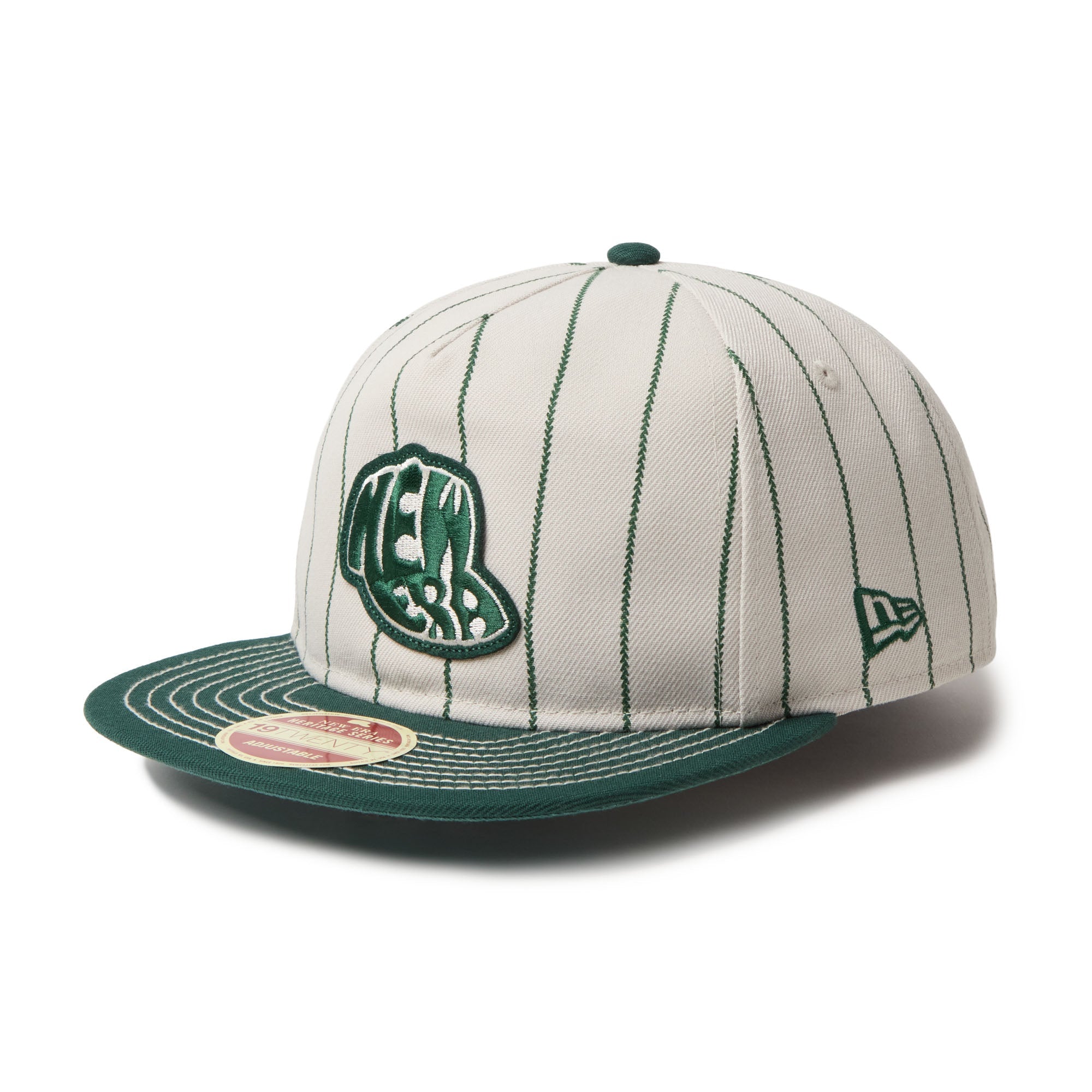 19TWENTY Heritage Stripe キャップロゴ ダークグリーン | ニューエラ
