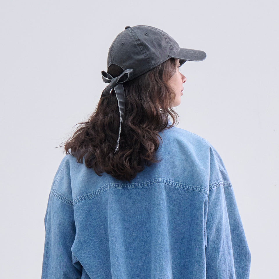 9TWENTY BLACK LABEL SS26 ロサンゼルス・ドジャース リボンストラップ イタリアンウォッシュブラック