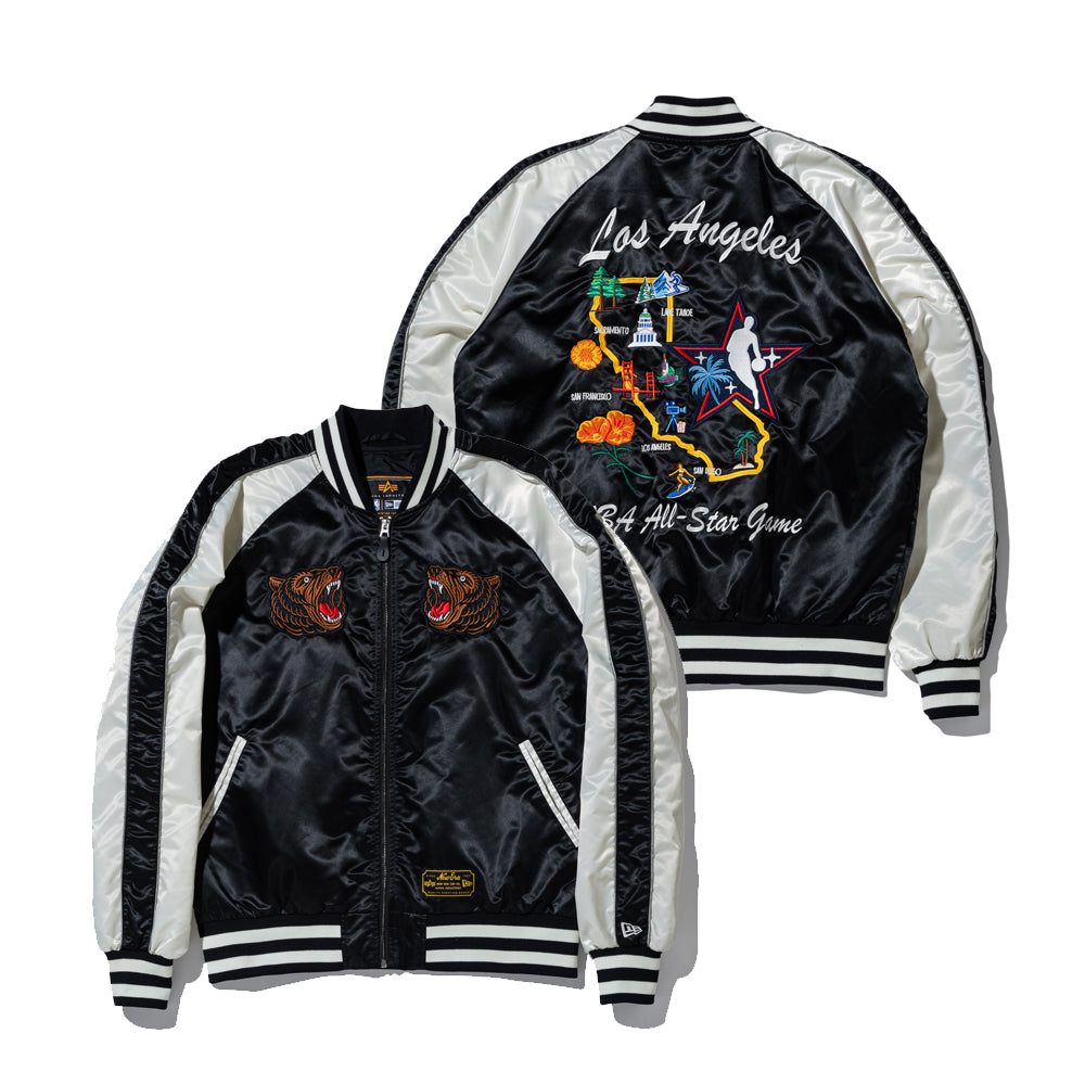 Alpha Industries スーベニアジャケット スーベニア ジャケット Alpha Industries x NBA All-Star Game 2026