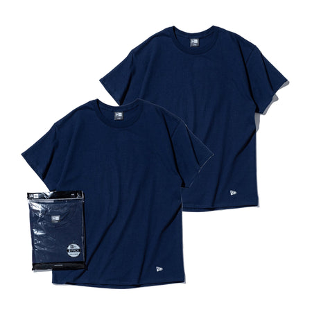 Tシャツ、ネイビーレッド2枚組 2-pack-tee-13561862-s-new-era-