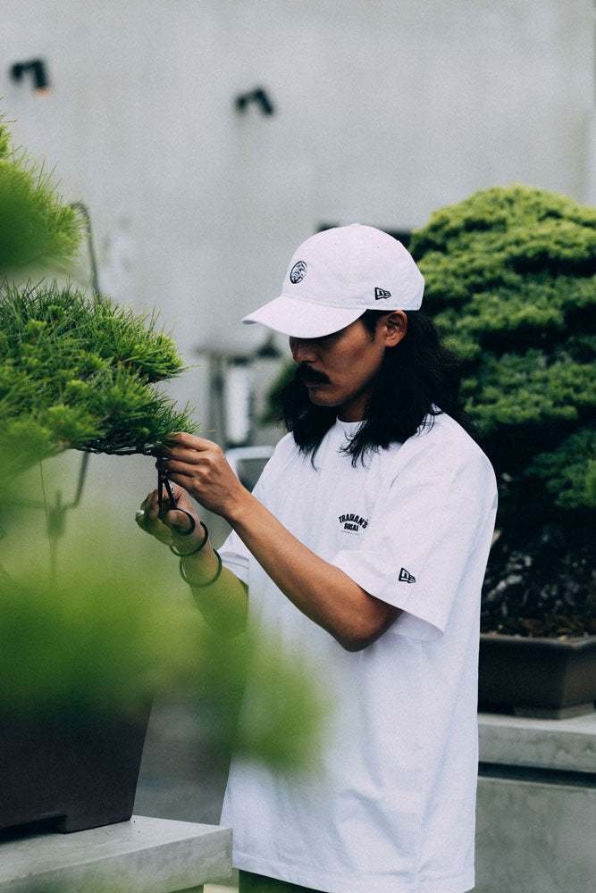 半袖 ユーティリティー オーバーサイズド Tシャツ TRADMAN’S BONSAI ホワイト
