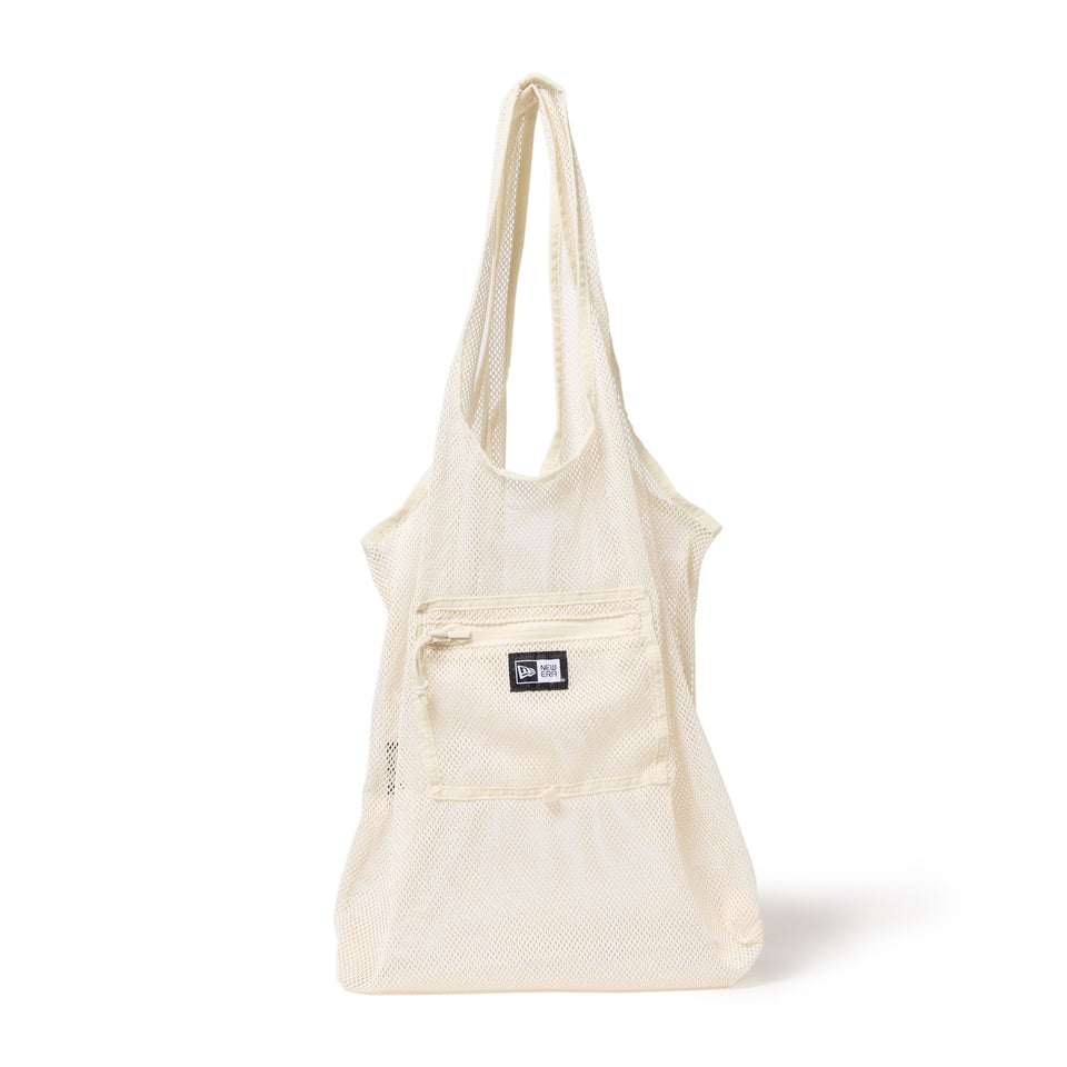 エコトートバッグ 22L パッカブル アイボリーメッシュ | ニューエラ